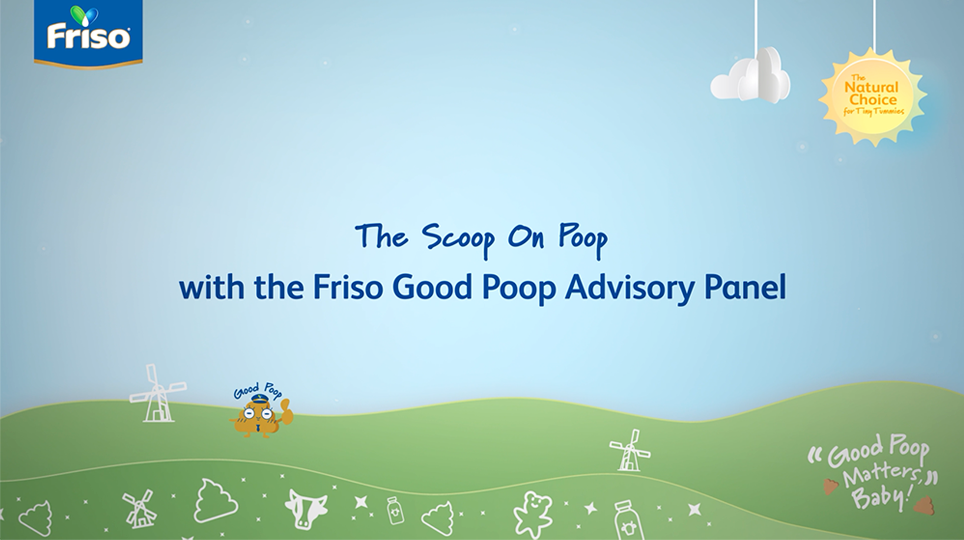 Identifying good and bad poop for your children
