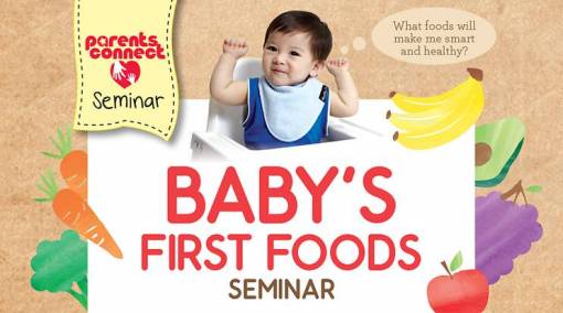 Baby's First Foods Seminar—PAST EVENT 
