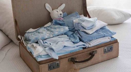 Packing for a vacation with baby