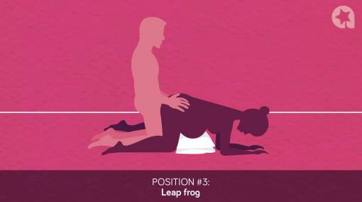 POSITION #3 Leap frog 