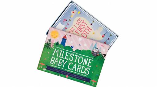 Milestone baby cards