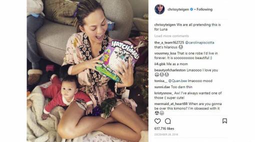 By “stealing” a present meant for a baby (2016)