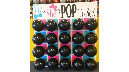 #6 Balloons and a dartboard