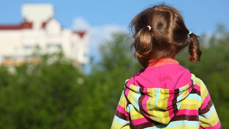 "My little girl's birthmark covers half her face!”
